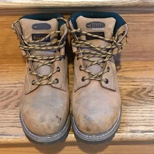 Texas Steer Kaine Wheat Size 8W Work Boots